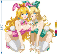 Load image into Gallery viewer, Rosa and Pea Bunnies (Open, LE) 2-6 Months