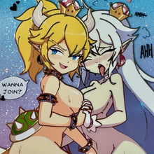Load image into Gallery viewer, Boo x Bowsette NSFW Panel (LE 50) IN HAND
