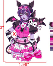 Load image into Gallery viewer, Kuromi Widowmaker (LE, Open) 2-6 Months
