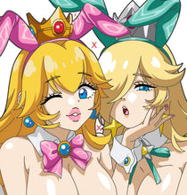 Load image into Gallery viewer, Rosa and Pea Bunnies (Open, LE) 2-6 Months
