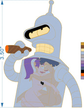 Load image into Gallery viewer, Lewd Futurama (Open) 2-6 Months
