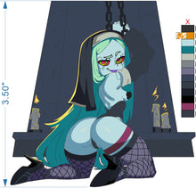 Load image into Gallery viewer, Chained Up Nun Becca (Open, LE) 2-6 Months
