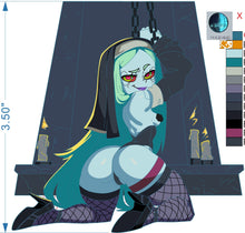 Load image into Gallery viewer, Chained Up Nun Becca (Open, LE) 2-6 Months
