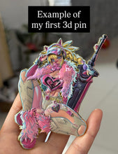 Load image into Gallery viewer, 3D Pin: Harley Quinn (Open, LE) 2-6 Months
